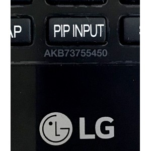 CONTROL REMOTO SMART TV LG / AKB73755450 / HR-A906 / PARTE SUSTITUTA AGF76692631 / AKB73756559 / MODELO 40LX570H-UA